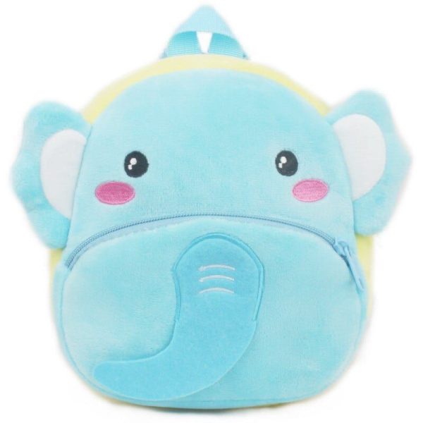 l'éléphant content - sac à dos en peluche