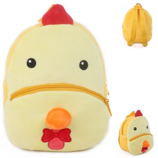 la poule de basse-cour - sac à dos en peluche
