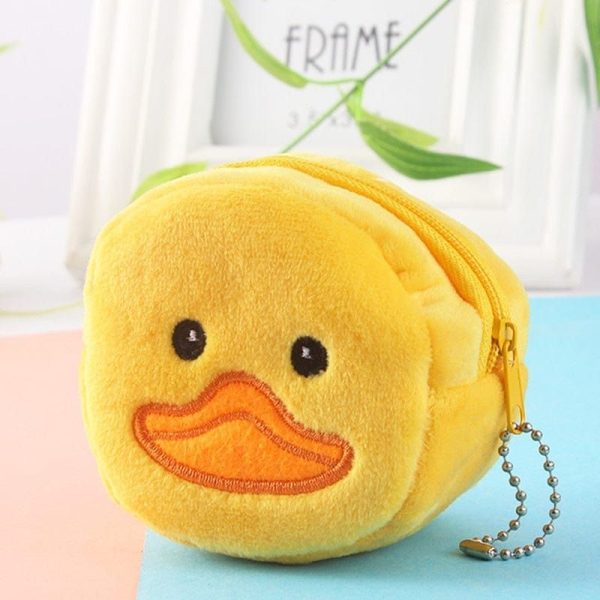 le poussin câlin - petit sac en peluche