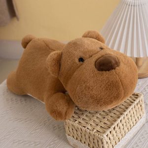 ours en peluche brun mignon et charmeur
