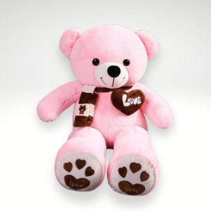 ours en peluche mignon avec un cœur