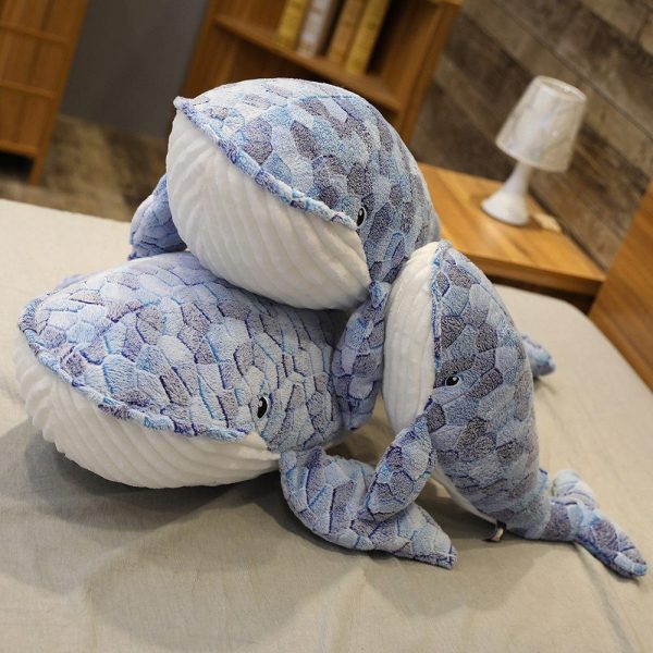 peluche baleine toute douce