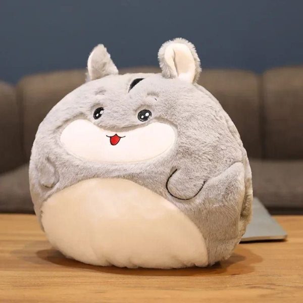 peluche chinchilla squishmallow réchauffe main joyeux