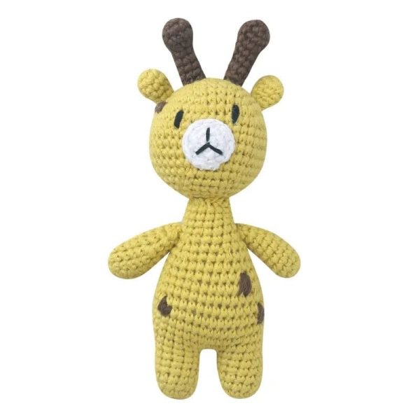 peluche crochet girafe