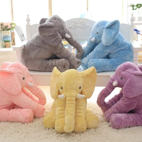 peluche éléphant petit et coloré