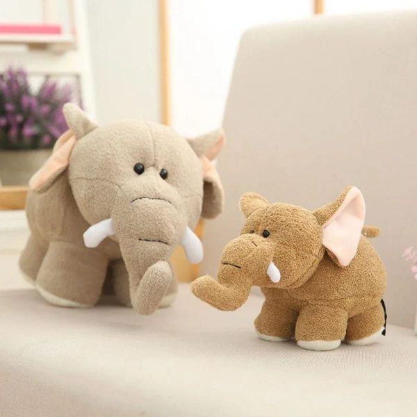 peluche éléphant petit et tout doux