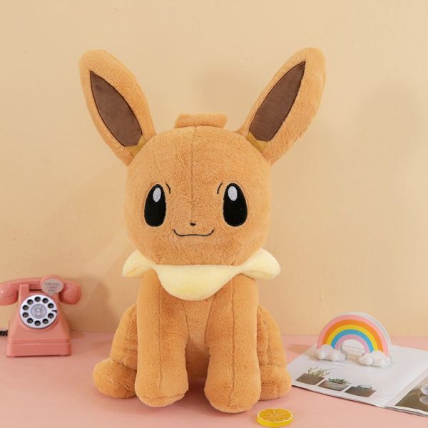 peluche évoli pokémon fourrure douce