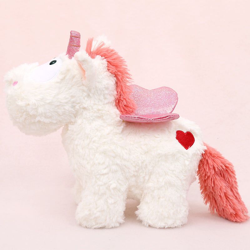 peluche licorne douce et colorée