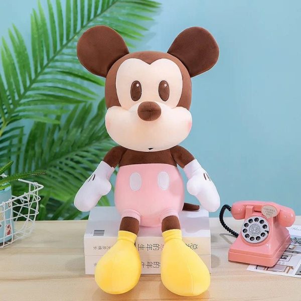 peluche Mickey Mouse marron