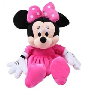 peluche Minnie Mouse mini tenue rose
