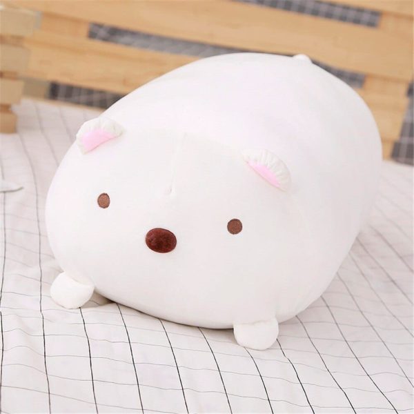 peluche ours squishmallow polaire blanc