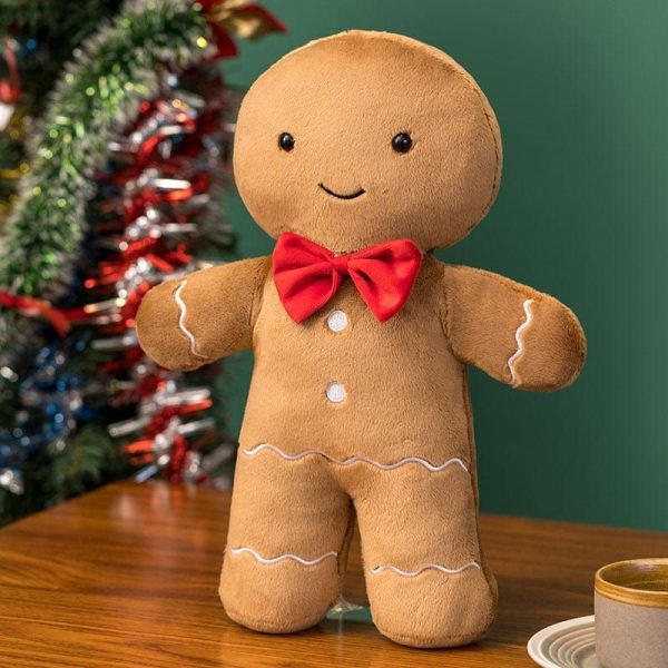 peluche pain d'épice de noël