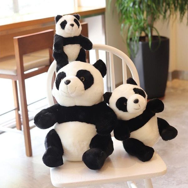 peluche panda doux