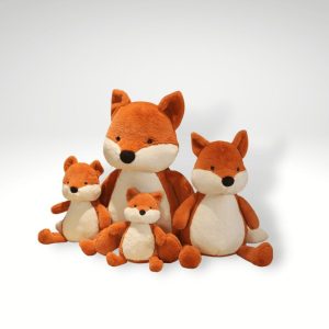 peluche renard assis