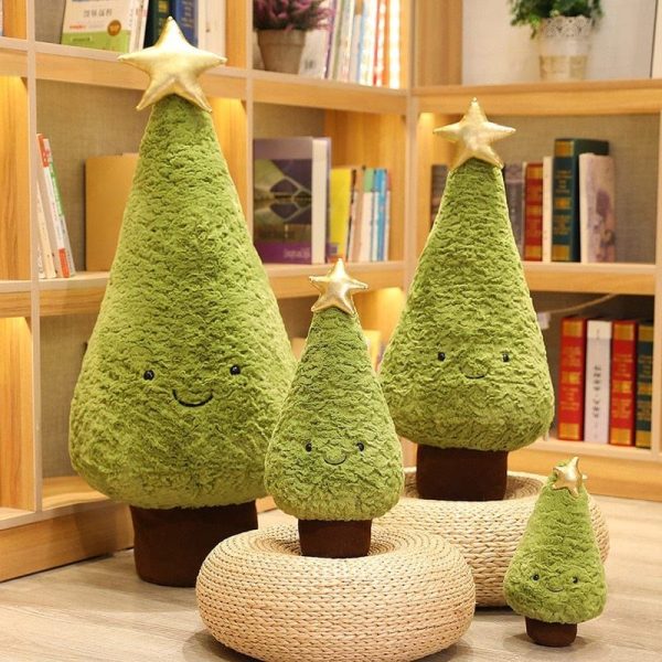 peluche sapin de noël avec son étoile