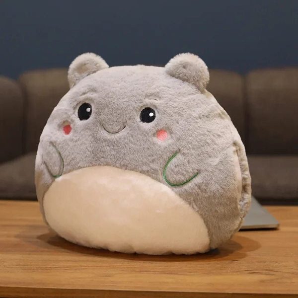 peluche souris squishmallow réchauffe main joyeux