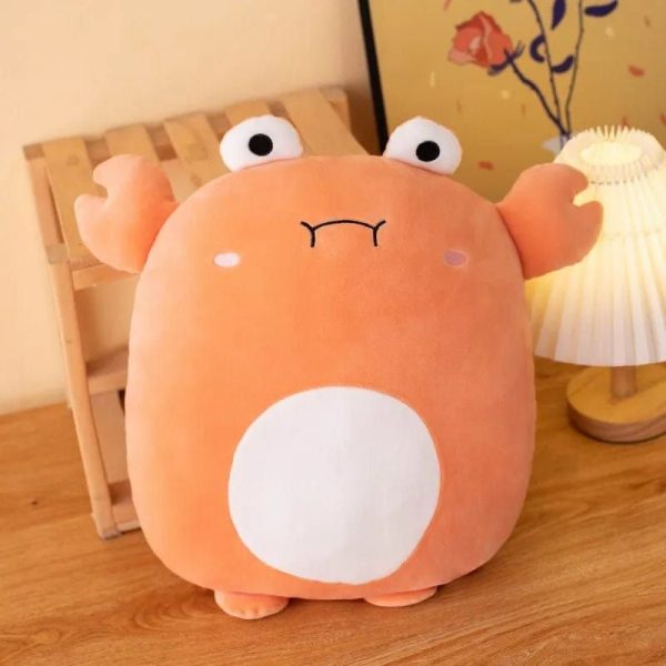 peluche squishmallow écrevisse orange