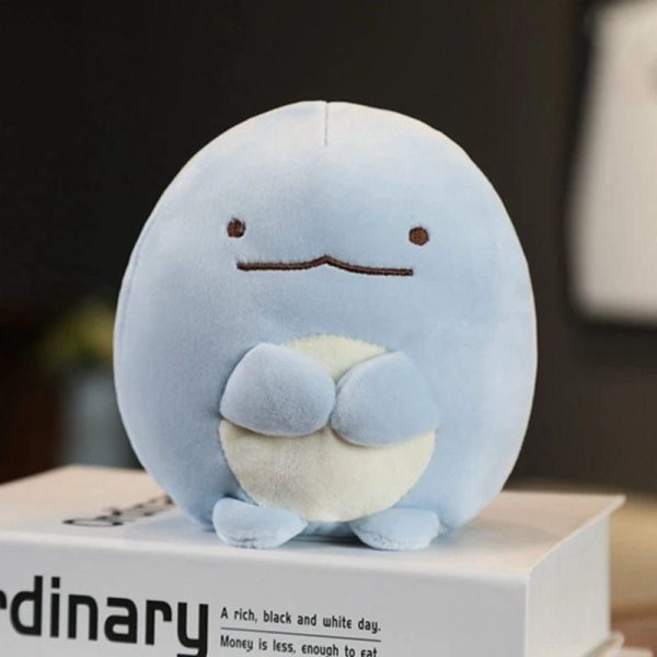 peluche squishmallow petit phoque bleu
