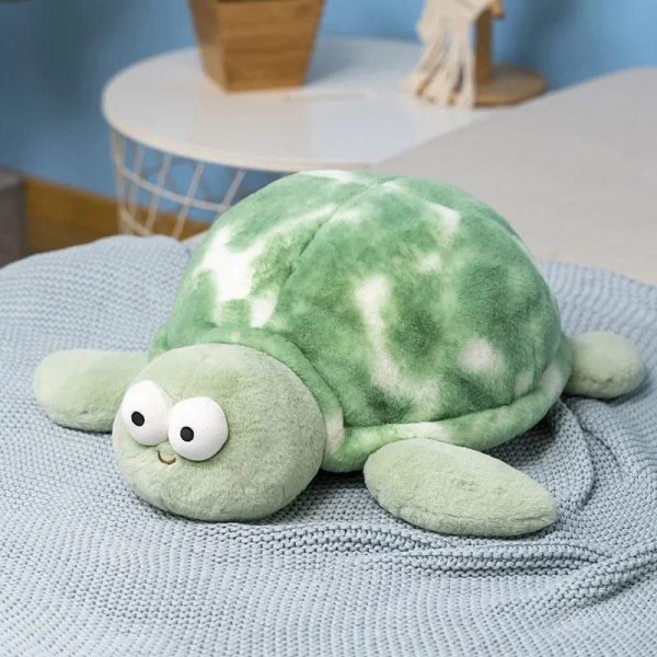peluche tortue aux gros yeux
