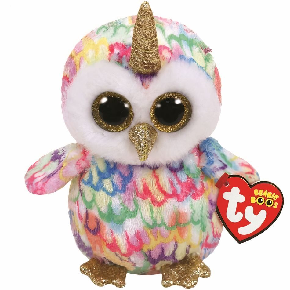 hibou pastel doux peluche coloré pour décoration chambre enfant