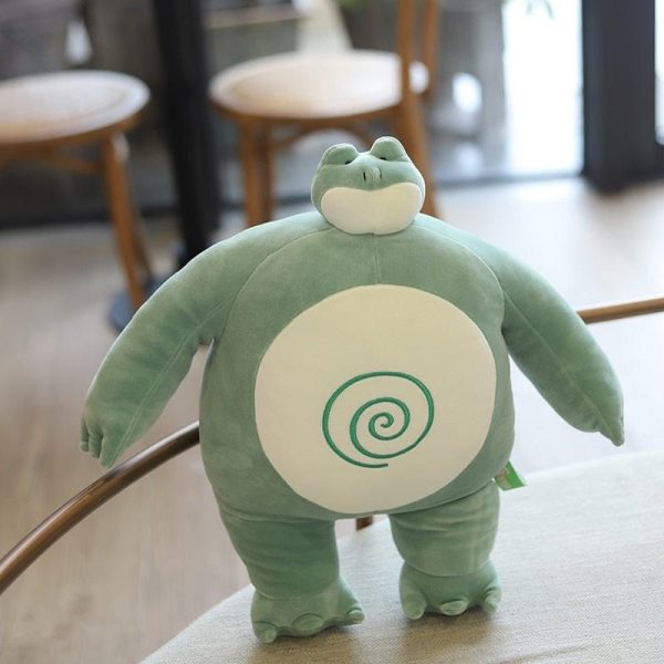 la grenouille bodybuildée - peluche bébé