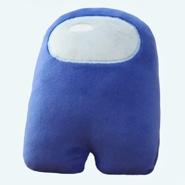 peluche among us bleu douce enfant jeu câlin doudou