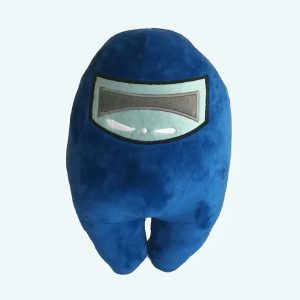 peluche among us bleu personnage doux et amusant