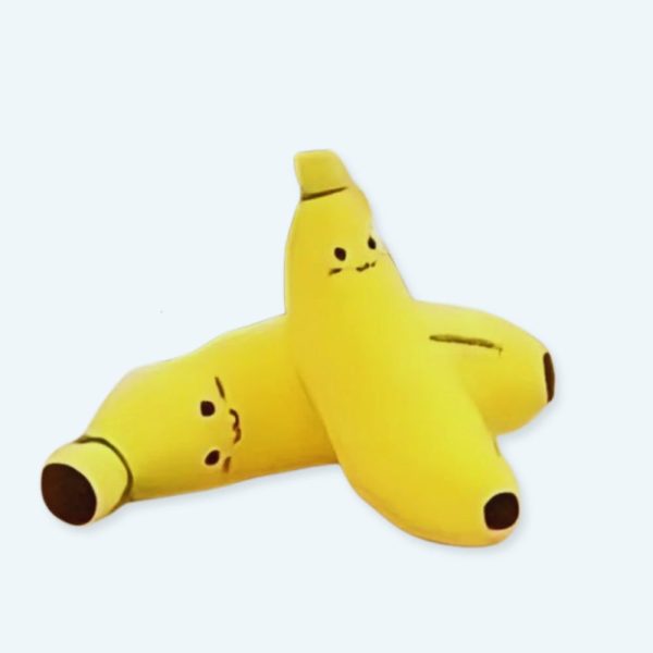 peluche banane géante douce câlin enfant