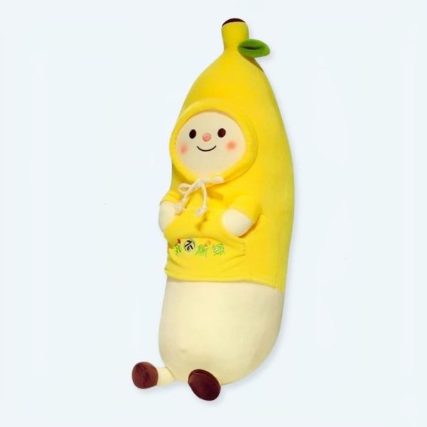 peluche banane Kawaii douce