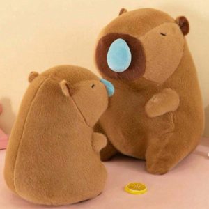 peluche capybara mignon enrhumé doux et réconfortant