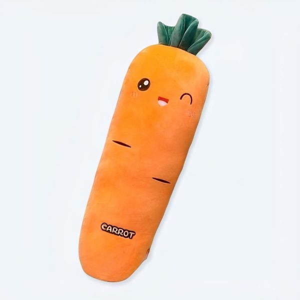 peluche carotte géante câlin doux