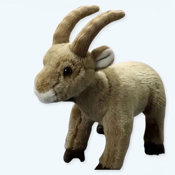 peluche chèvre de montagne douce