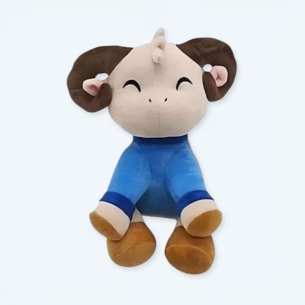peluche chèvre douce câline