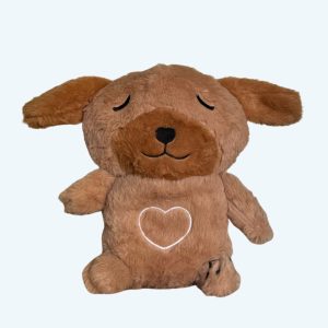 peluche chien veilleuse douce nuit apaisante enfant