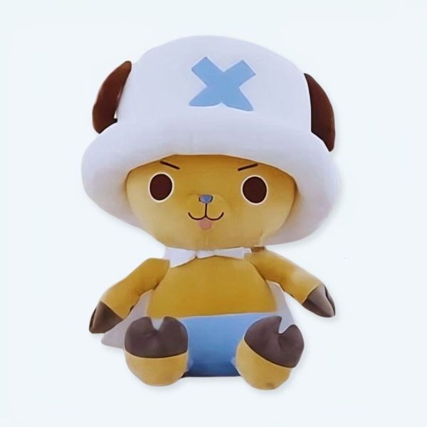 peluche chopper blanc géant one piece doux câlin