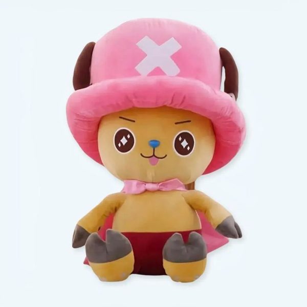 peluche chopper géante rose manga douce câlin enfant