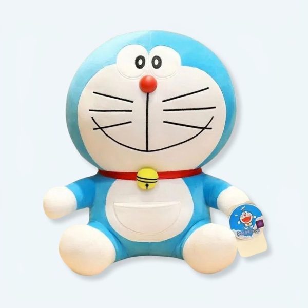 peluche doraemon câline douce personnage manga bleu