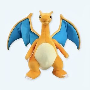 peluche dracaufeu géant doux pour collectionneurs