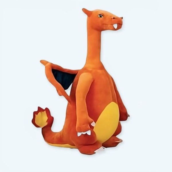 peluche dracaufeu géant orange doux collection enfant
