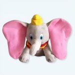 peluche Dumbo éléphant gris doux