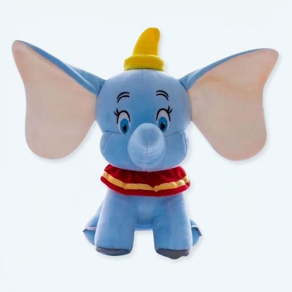 peluche dumbo éléphant gris doux enfant câlin