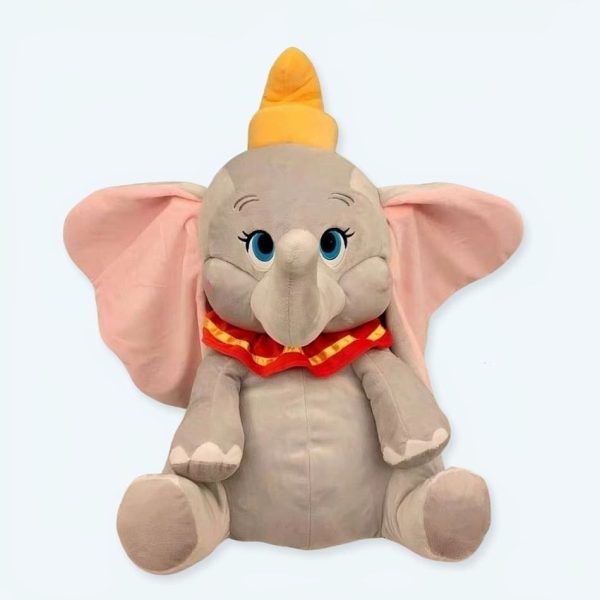 peluche Dumbo éléphant gris doux enfant câlin Disney