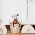 peluche en velours cerf câlin