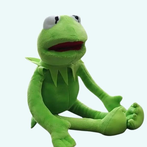 peluche grenouille Kermit douce verte enfant câlin
