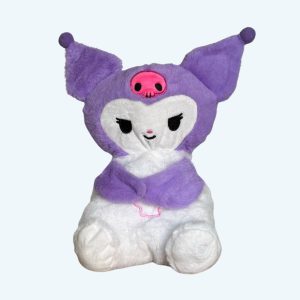 peluche Hello Kitty Kuromi violet