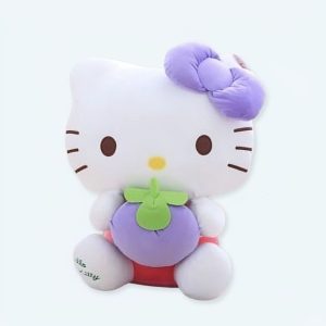 peluche hello kitty myrtille douce câline enfant univers