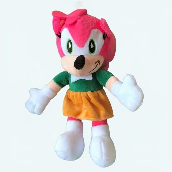 peluche hérisson amy rose sonic douce enfant câline