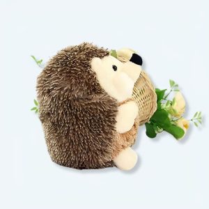 peluche hérisson doux automne décor chambre enfant