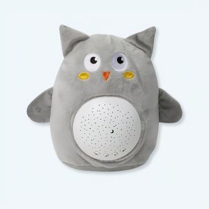 peluche hibou bruit blanc apaisant