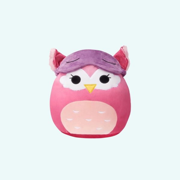 peluche hibou Squishmallow cosy pour enfant